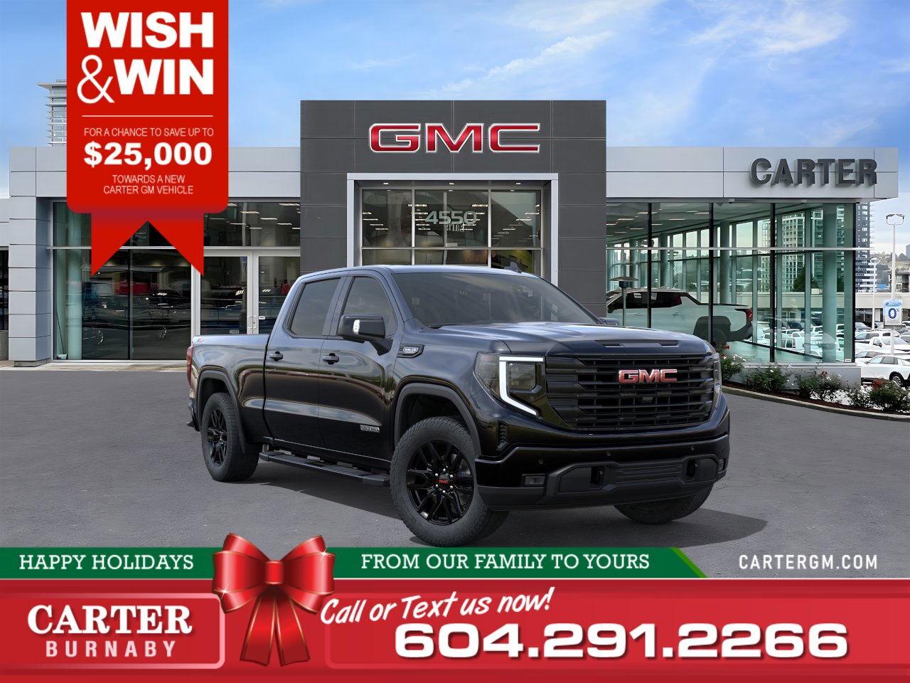 New 2026 GMC Sierra 1500 ELEVATION 4WD | WISH & WIN - SAVE UP TO $25,000! for sale in Burnaby, BC