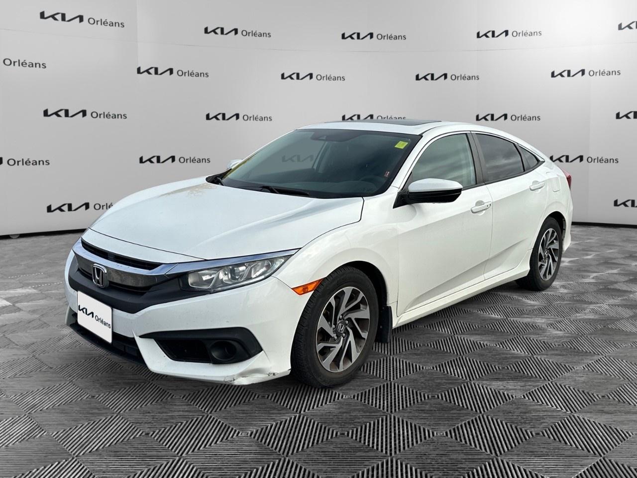 Used 2017 Honda Civic Sedan EX CVT Sedan for sale in Orleans, ON