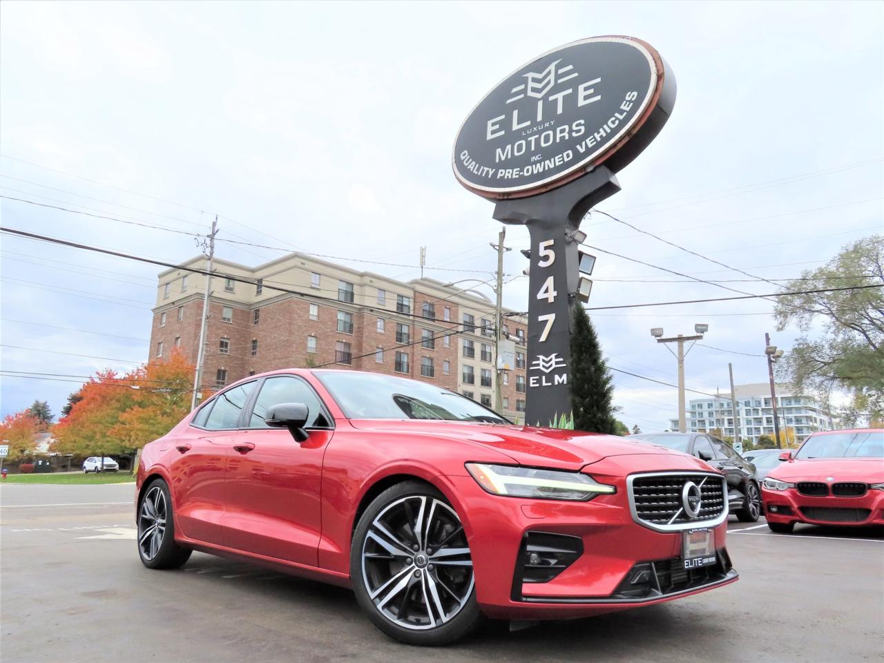 Used 2019 Volvo S60 T6 AWD R-DESIGN - NAVI - LEATHER - SUNROOF !!! for sale in Burlington, ON