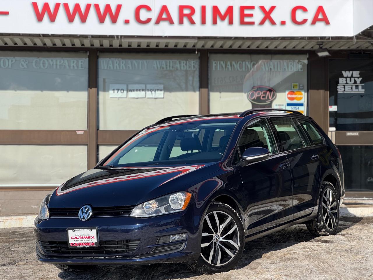 2017 Volkswagen Golf Sportwagen 1.8 TSI Comfortline AWD | Sunroof | Leather | BSM | Backup Camera Photo0