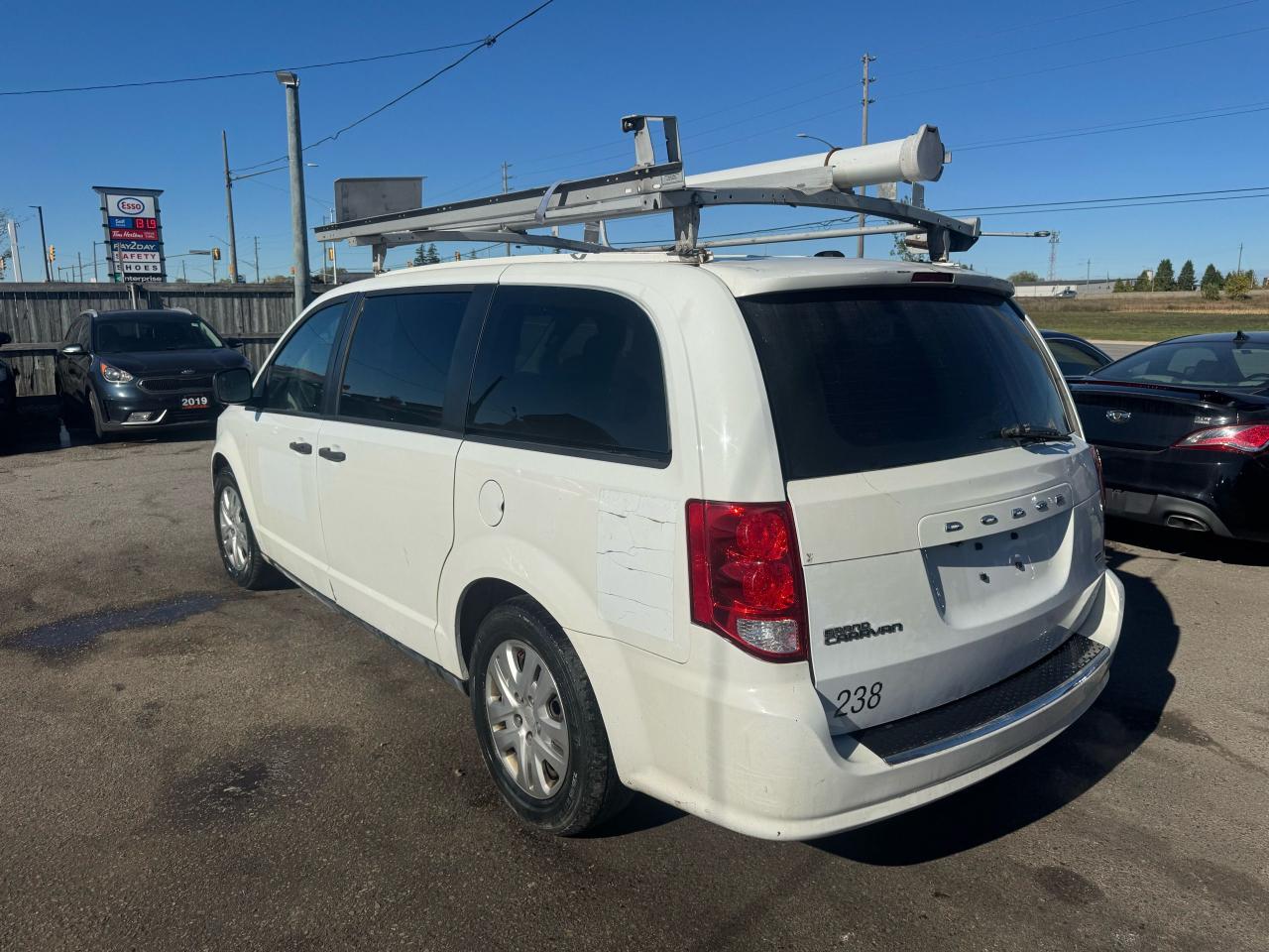 2019 Dodge Grand Caravan CARGO VAN, ROOF RACK, PARTITION, WORK VAN, AS IS Photo2