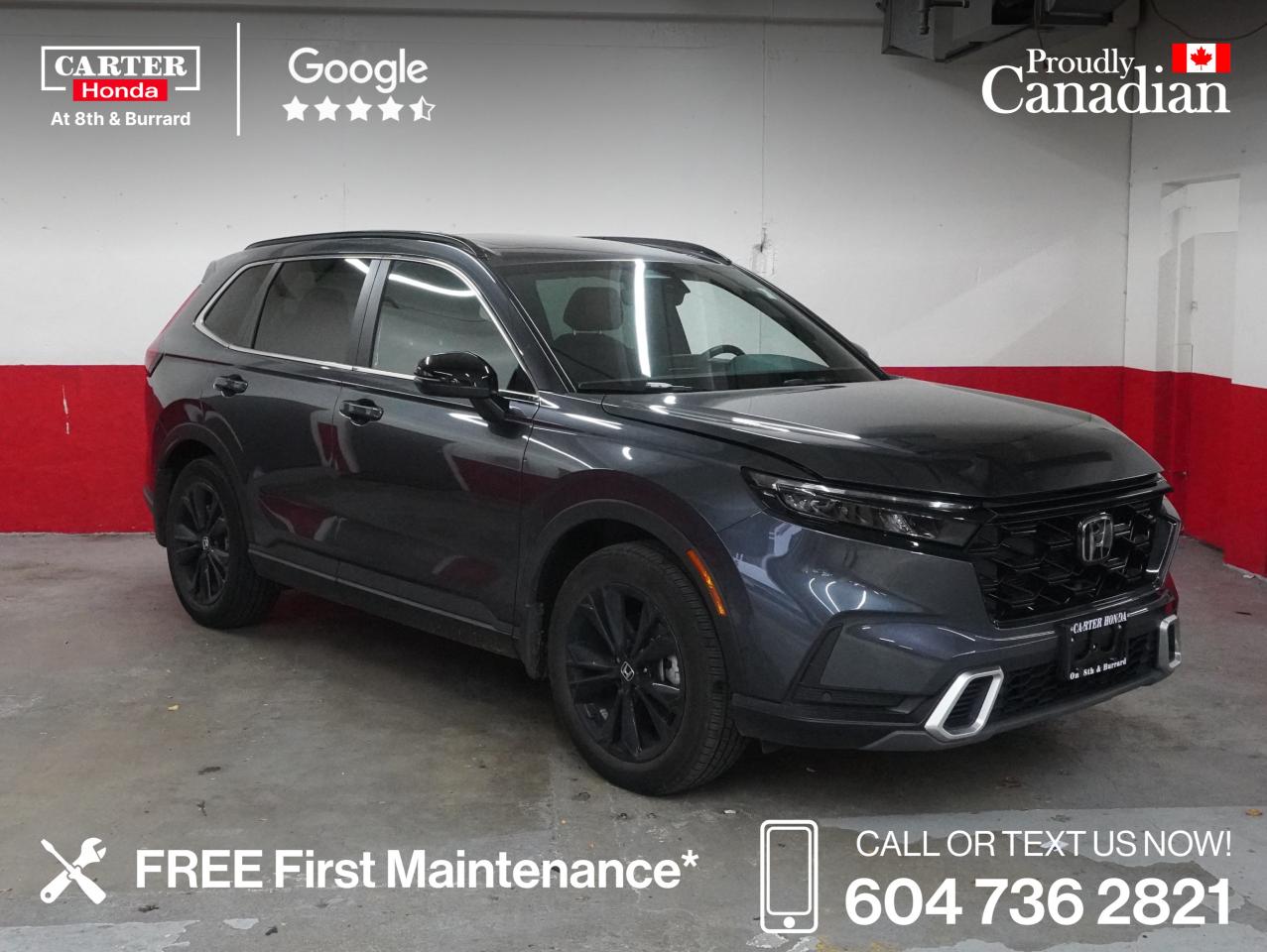 Used 2024 Honda CR-V Hybrid Touring AWD, BOSE NO ACCIDENTS, LEATHER, APPLE for sale in Vancouver, BC