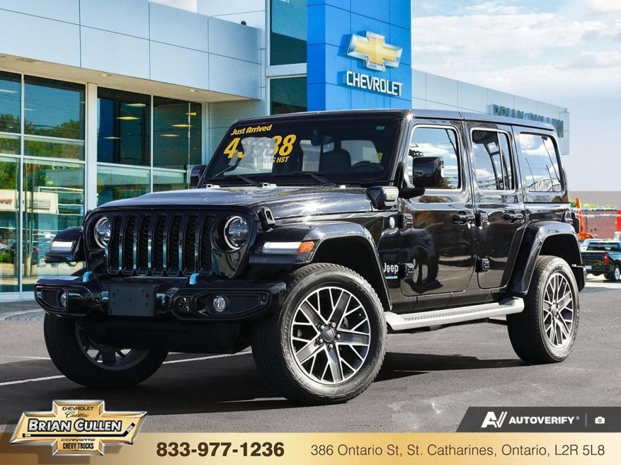 Used 2023 Jeep Wrangler 4xe High Altitude High Altitude 4 Door 4x4 for sale in St Catharines, ON