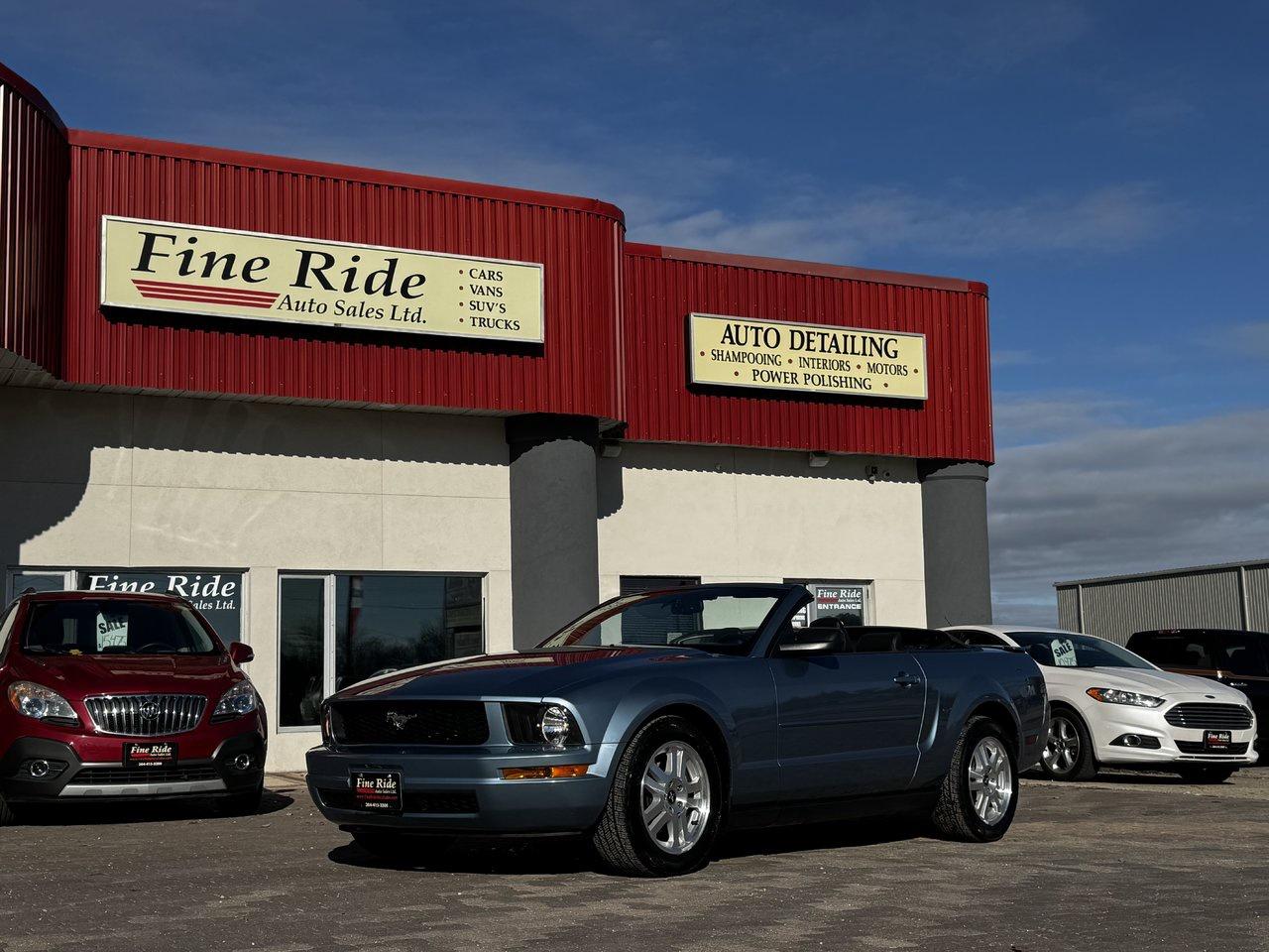 Used 2007 Ford Mustang Convertible for sale in West Saint Paul, MB