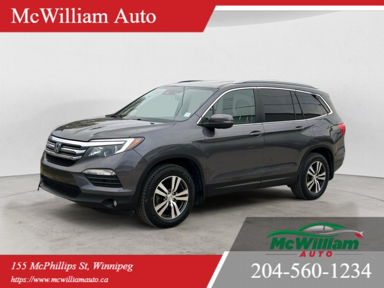 Used 2018 Honda Pilot EX-L Navi | HTD Seats & Wheel | Sun Roof | 2 Keys/ RMT Start | for sale in Winnipeg, MB