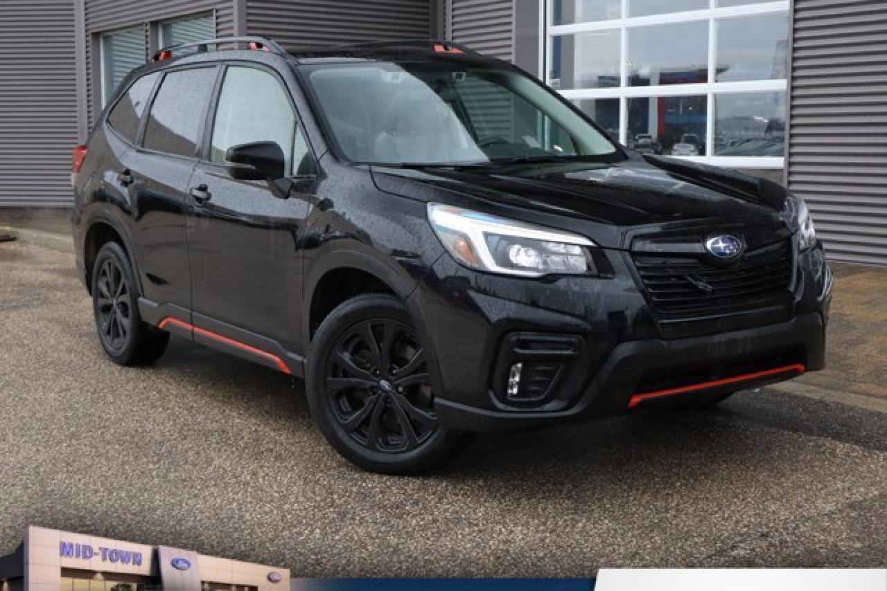 Used 2021 Subaru Forester Sport clean carfax one owner local trade low km for sale in Winnipeg, MB