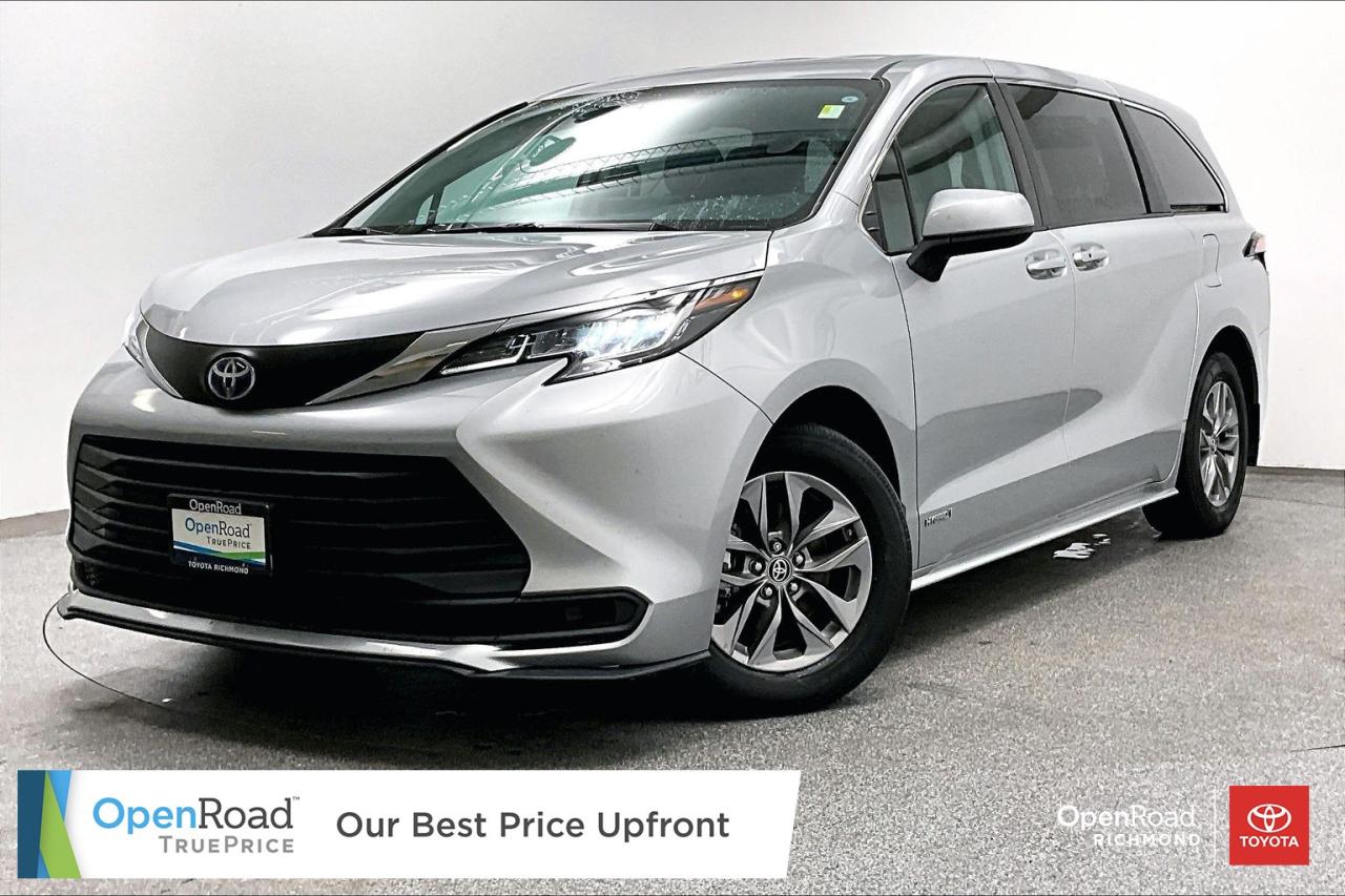 Used 2021 Toyota Sienna Hybrid Sienna LE 8-Pass for sale in Richmond, BC