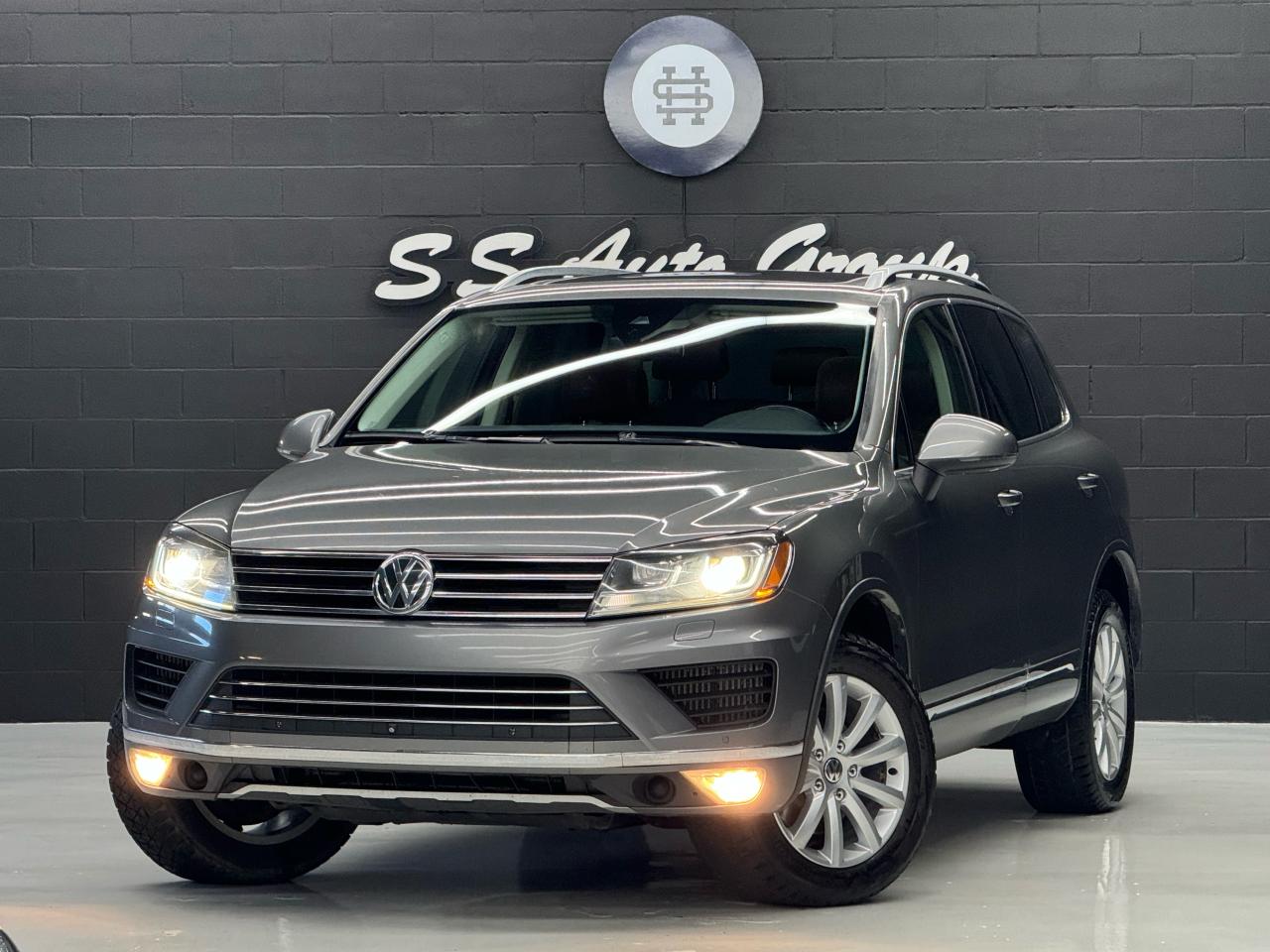 Used 2016 Volkswagen Touareg TDI|HIGHLINE|NAV|360CAM|BSM|LKA|DYNAUDIO|1OWNER| for sale in Oakville, ON