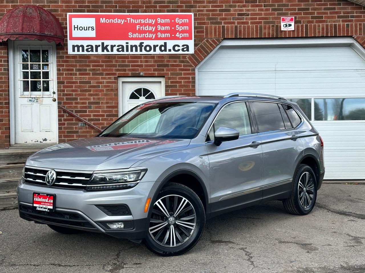 2020 Volkswagen Tiguan Highline-AWD HTD LTHR PanoRoof CarPlay Parking-Cam Photo0