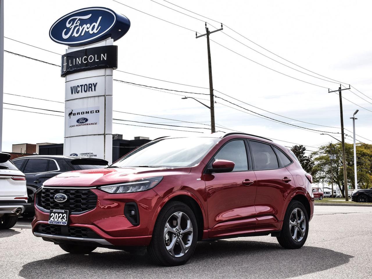 Used 2023 Ford Escape ST-Line Select LESS THAN 6,000KM! | Tech Pkg 1 | Trailer Tow | for sale in Chatham, ON