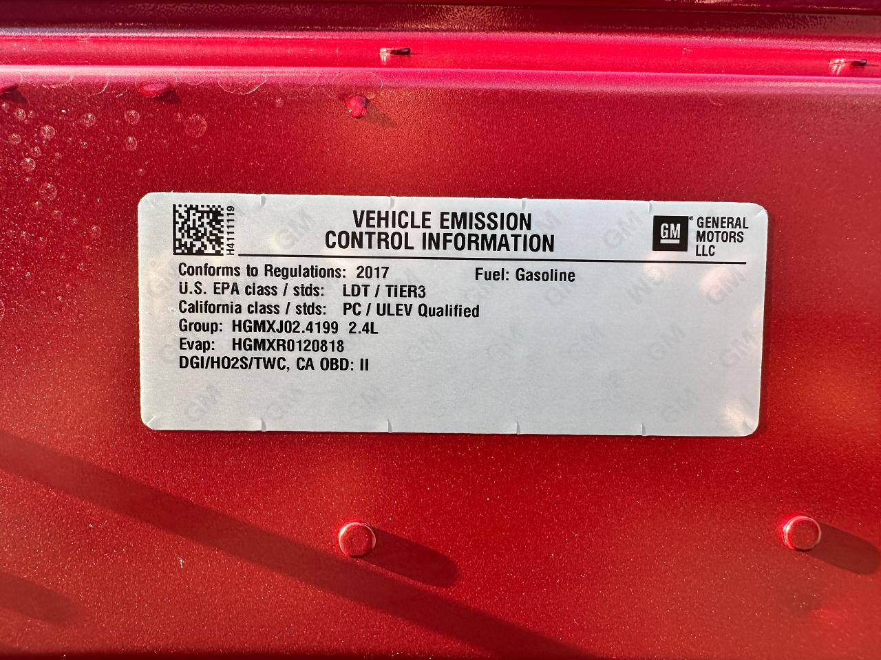 2017 Buick Verano Convenience HTD Cloth Bluetooth BackupCam CD FM/XM Photo