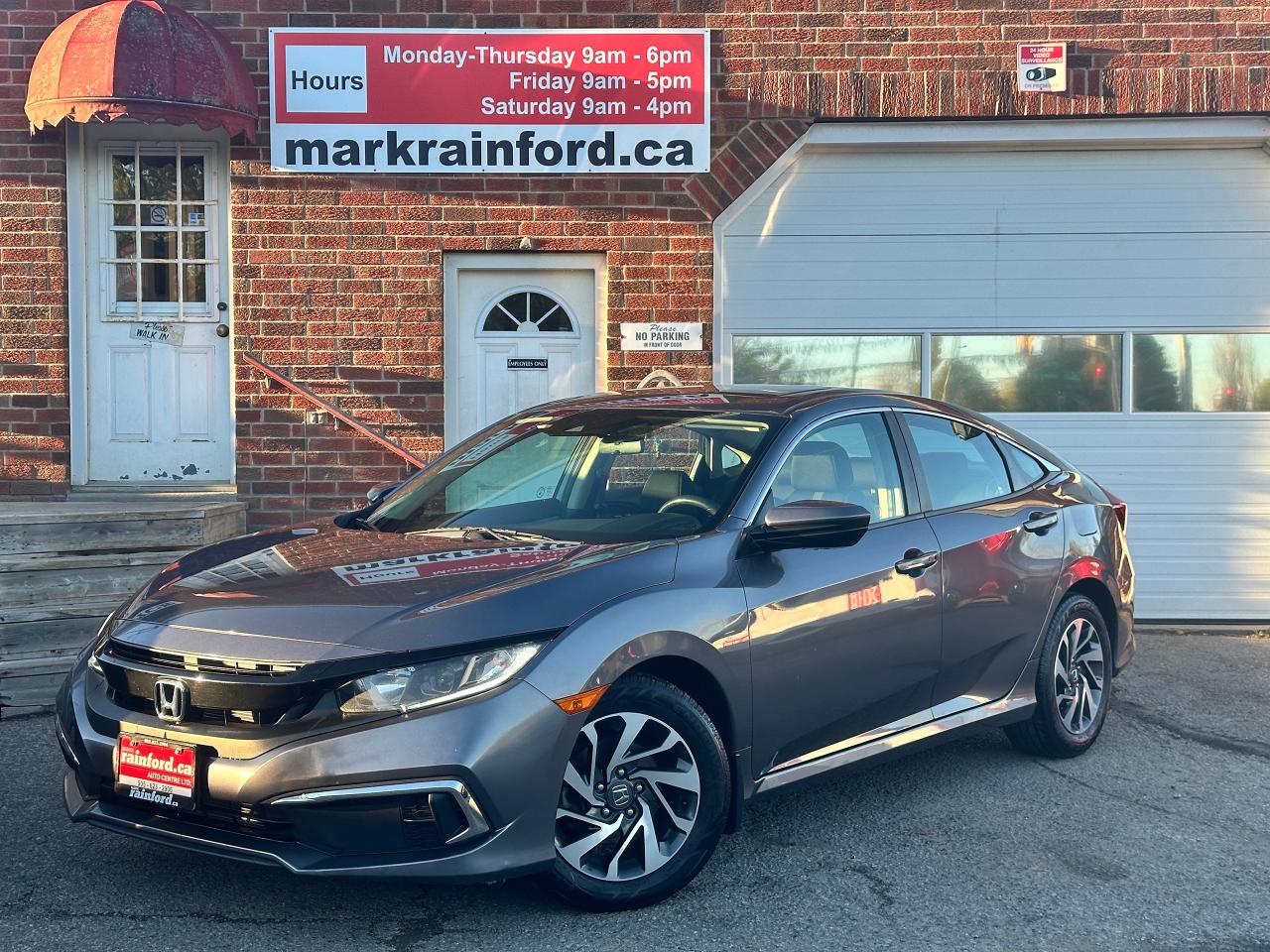 Used 2020 Honda Civic EX Heated Cloth Sunroof CarPlay BackupCam FM A/C for sale in Bowmanville, ON