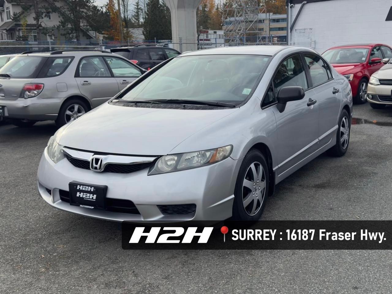 Used 2010 Honda Civic DX-A FINANCING AVAILABLE for sale in Surrey, BC