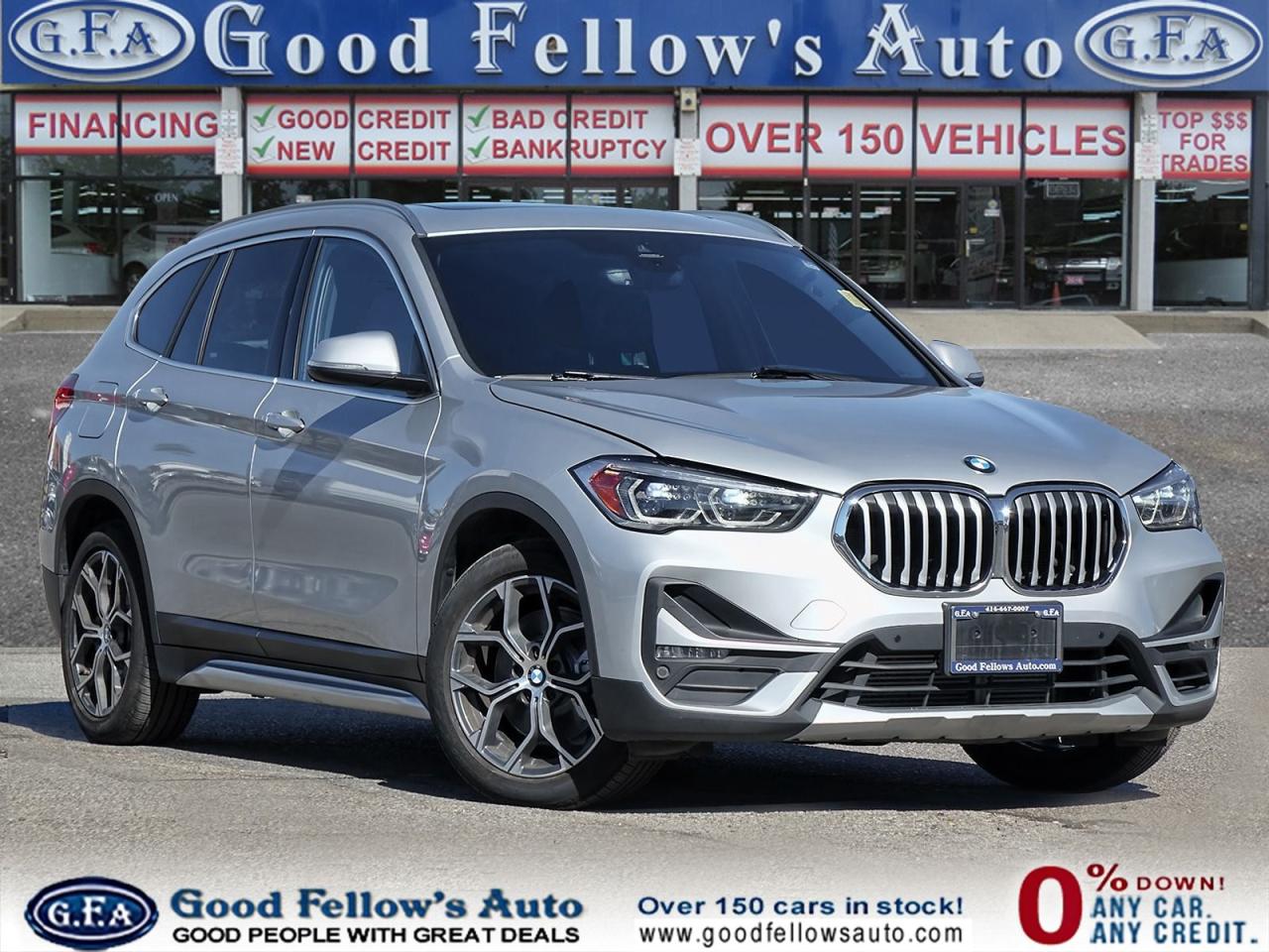 Used 2021 BMW X1 XDRIVE, PREMIUM ESSENTIAL PACKAGE, LEATHER SEATS, for sale in Toronto, ON