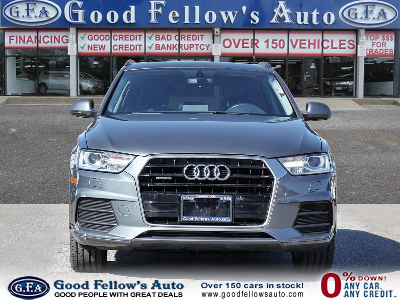 2017 Audi Q3 KOMFORT QUATTRO MODEL, SUNROOF, LEATHER SEATS, POW - Photo #2