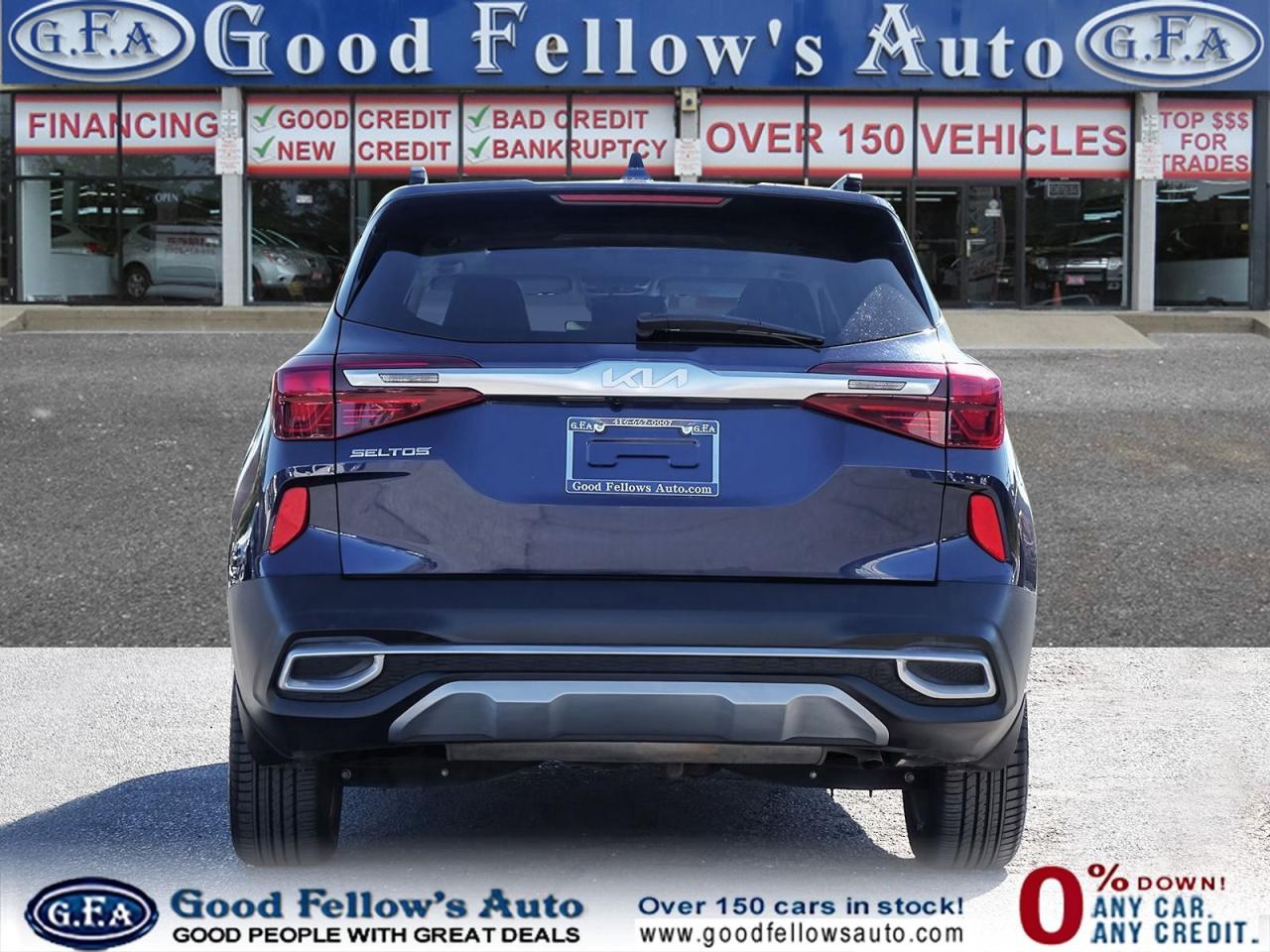 2022 Kia Seltos EX MODEL, AWD, LEATHER SEATS, SUNROOF, REARVIEW CA - Photo #4