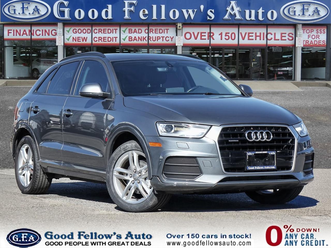 2017 Audi Q3 KOMFORT QUATTRO MODEL, SUNROOF, LEATHER SEATS, POW
