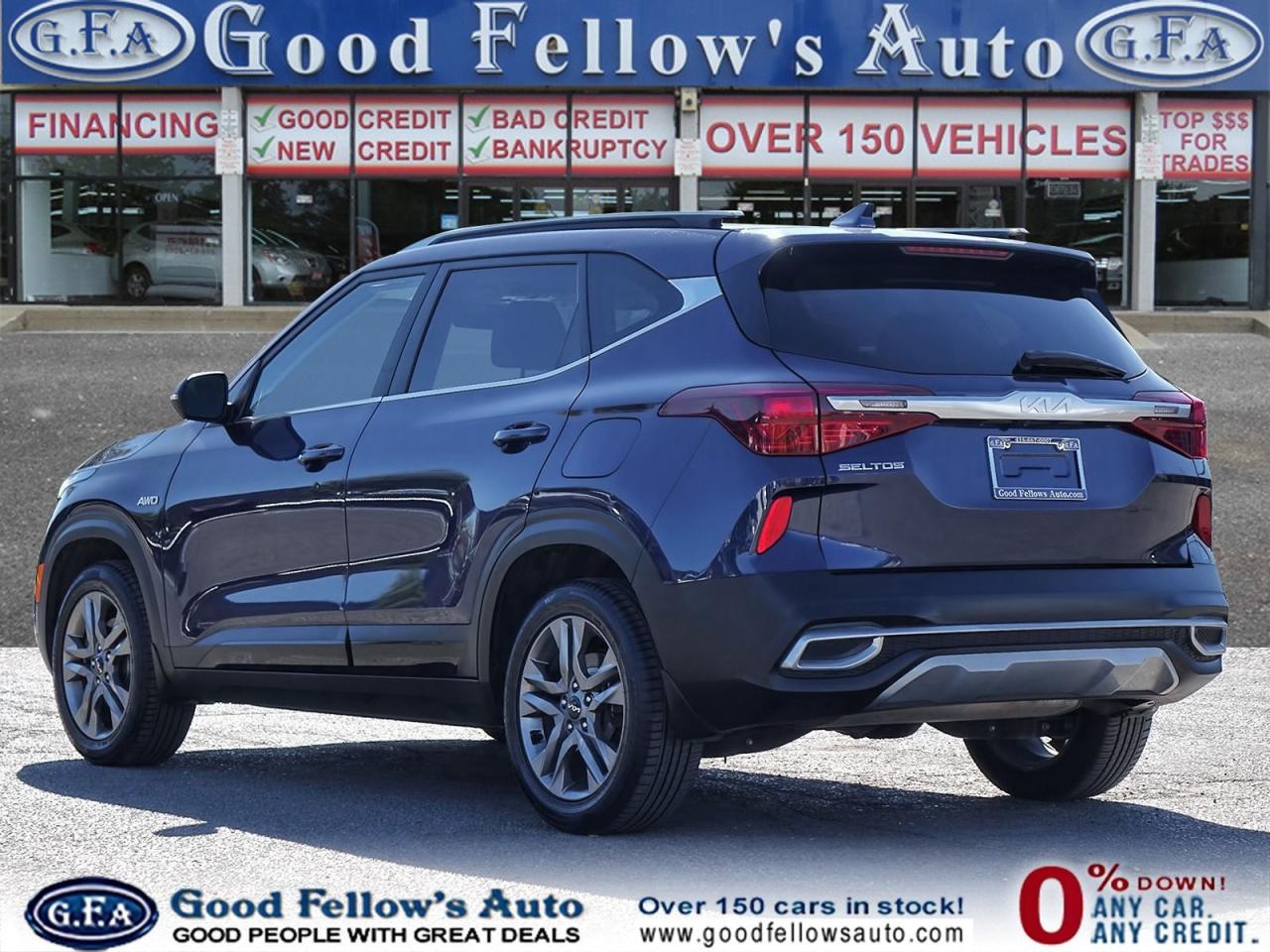 2022 Kia Seltos EX MODEL, AWD, LEATHER SEATS, SUNROOF, REARVIEW CA - Photo #5