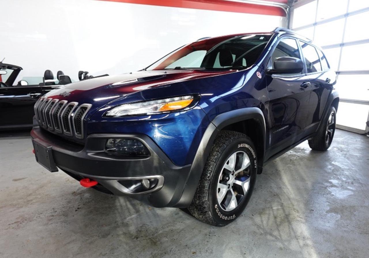 2018 Jeep Cherokee Trailhawk 4x4,DEALER MAINTAIN,NO ACCIDENT - Photo #3