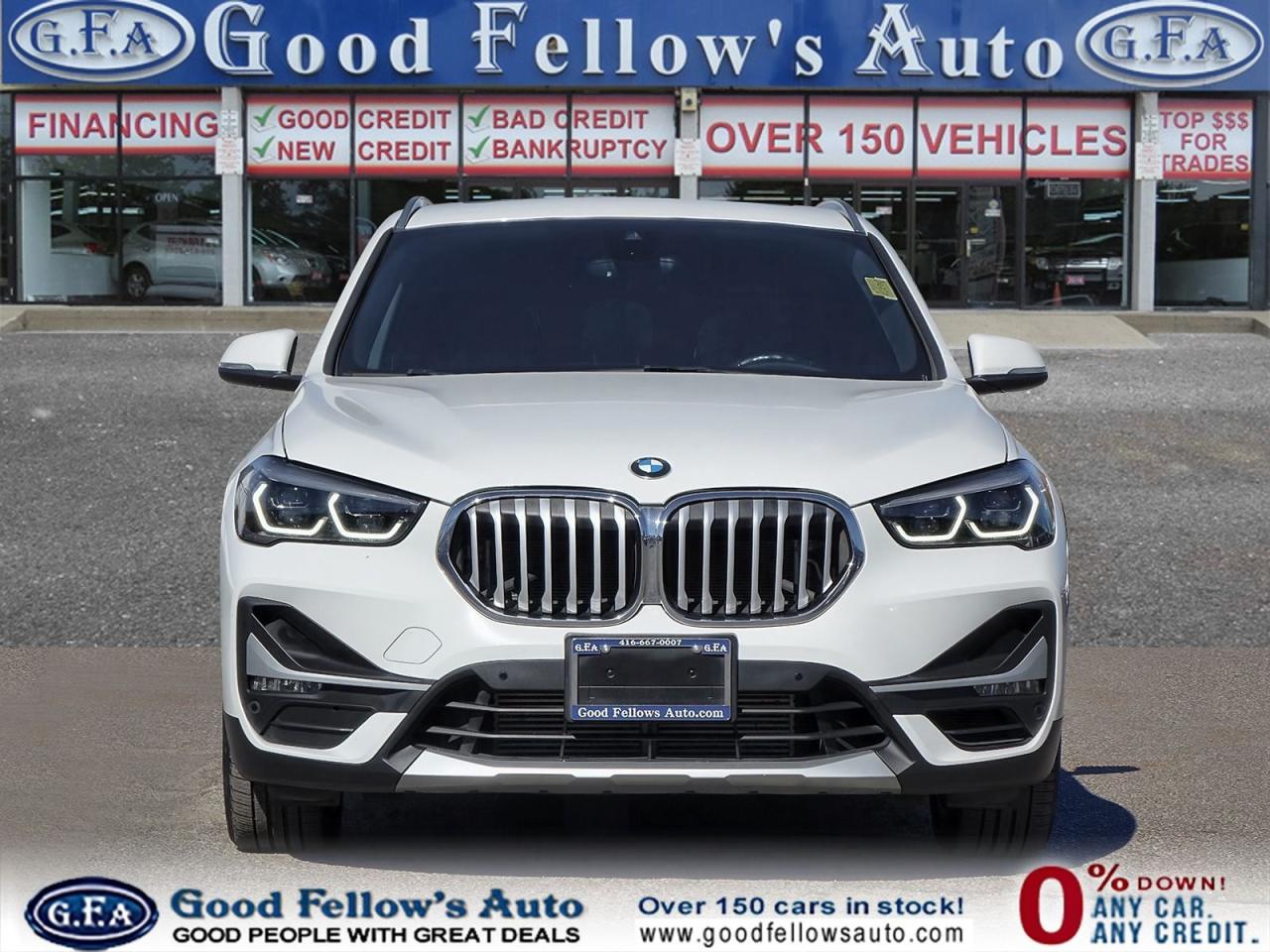 2021 BMW X1 XDRIVE, PREMIUM ESSENTIAL PACKAGE, LEATHER SEATS, - Photo #2