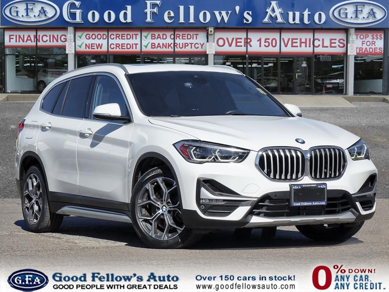 2021 BMW X1 XDRIVE, PREMIUM ESSENTIAL PACKAGE, LEATHER SEATS,