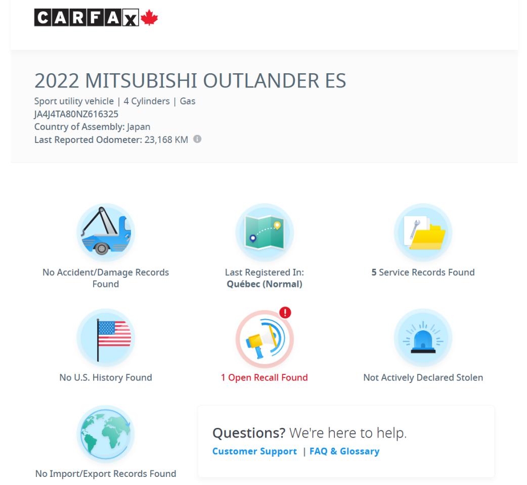 2022 Mitsubishi Outlander ES S-AWC+New Tires+Brakes+Blind Spot+CLEAN CARFAX Photo5