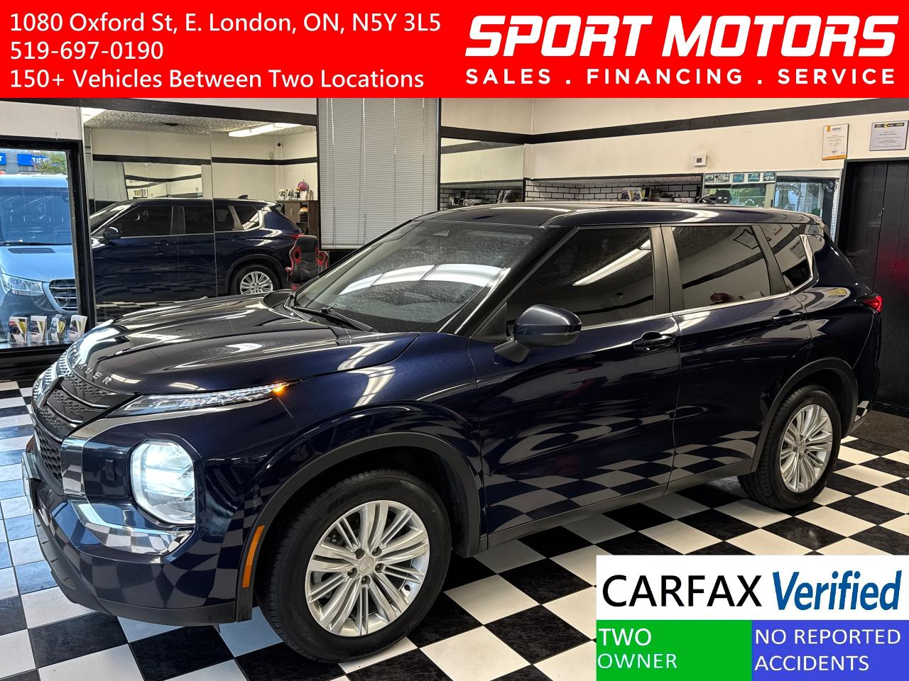 2022 Mitsubishi Outlander ES S-AWC+New Tires+Brakes+Blind Spot+CLEAN CARFAX Photo0