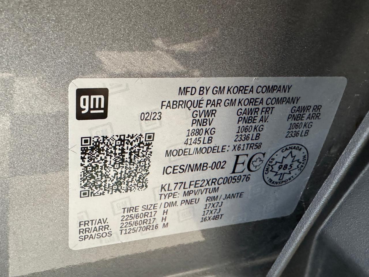 2024 Chevrolet Trax LS+Remote Start+LIKE NEW+ONE OWNER+CLEAN CARFAX Photo95