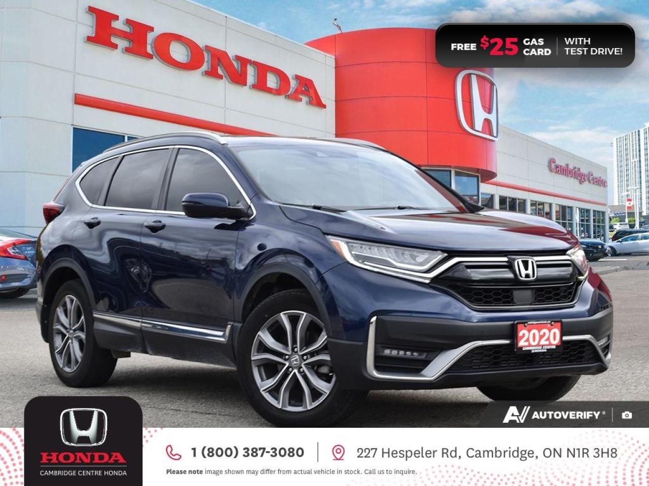 Used 2020 Honda CR-V Touring REMOTE STARTER | APPLE CARPLAY™/ANDROID AUTO™ | GPS NAVIGATION for sale in Cambridge, ON