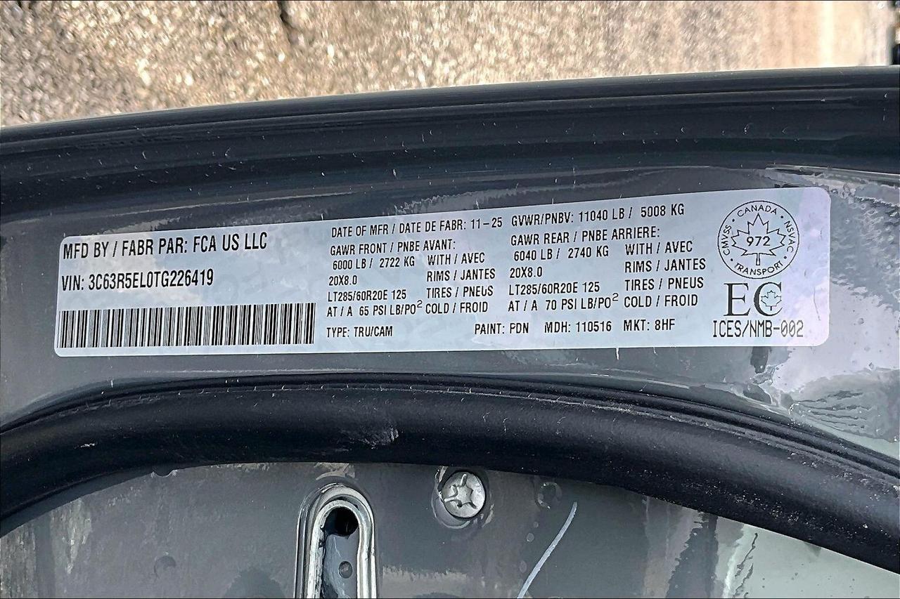 2026 RAM 2500 REBEL | 6.7L Diesel | Leather | Sunroof | Level 2 Photo