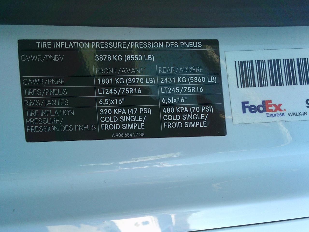 2008 Dodge Sprinter 2500 170 - Photo #39