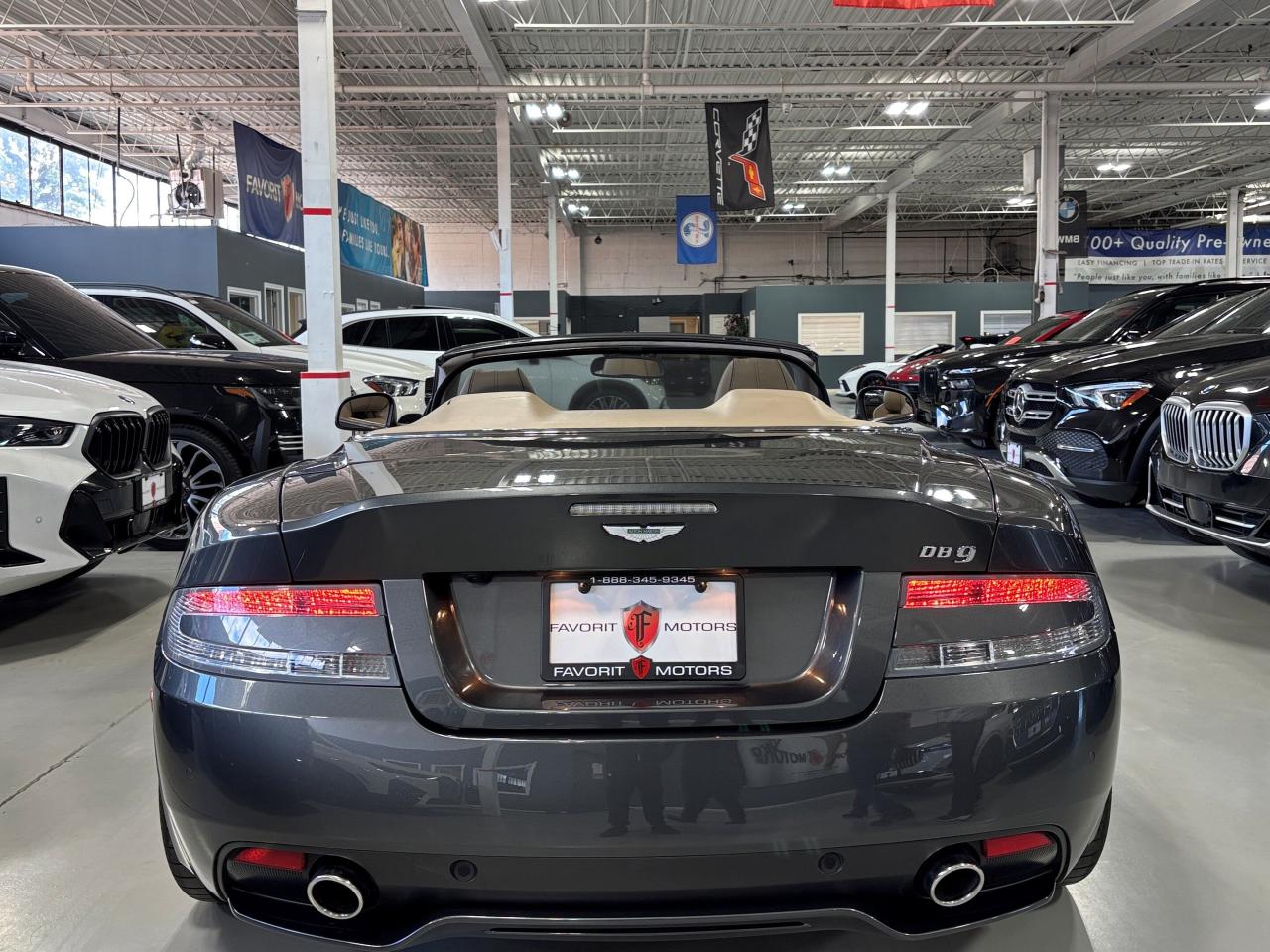 2015 Aston Martin DB9 Volante|V12|RWD|NO LUX TAX|CERAMICBRAKES|NAV|WOOD| - Photo #12