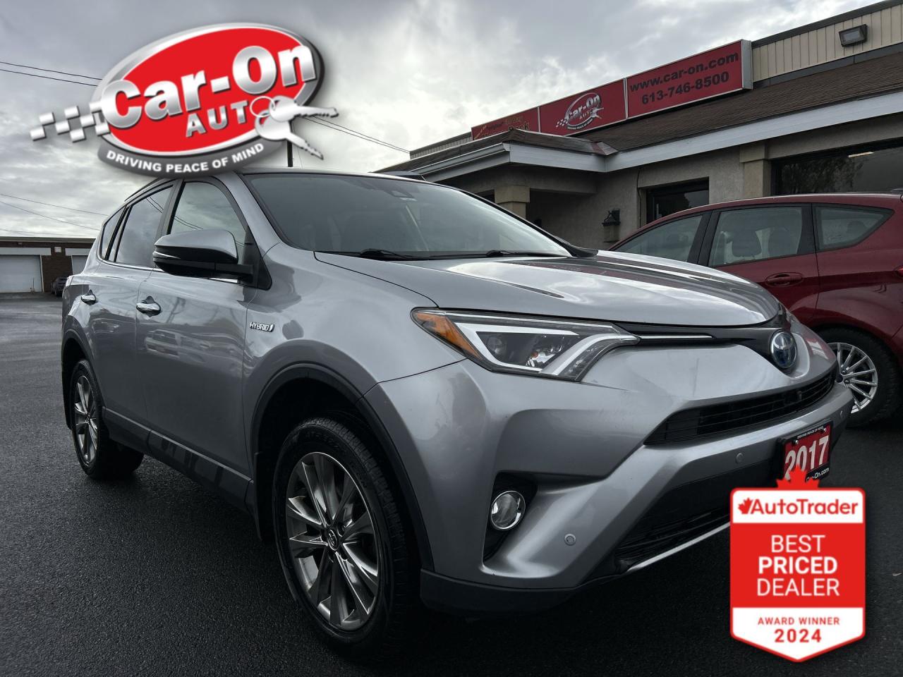Used 2017 Toyota RAV4 HYBRID LIMITED AWD | HTD LEATHER |SUNROOF | ALLOYS for sale in Ottawa, ON