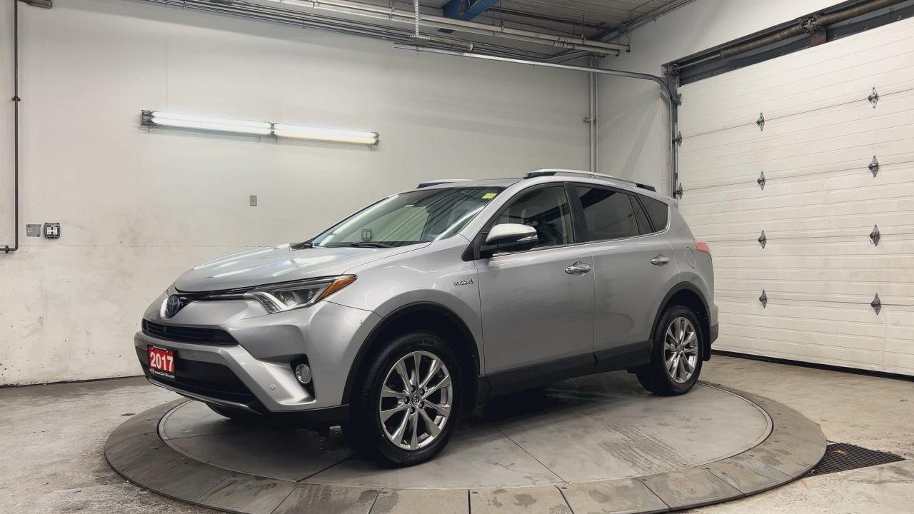 2017 Toyota RAV4 HYBRID LIMITED AWD | HTD LEATHER |SUNROOF | ALLOYS Photo