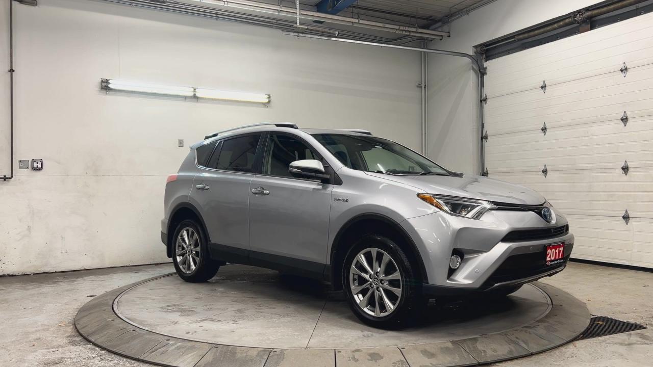 2017 Toyota RAV4 HYBRID LIMITED AWD | HTD LEATHER |SUNROOF | ALLOYS Photo