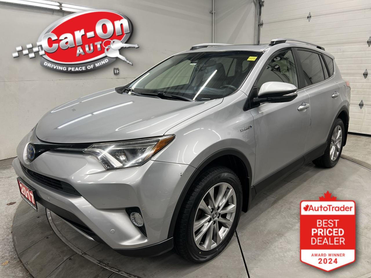 2017 Toyota RAV4 HYBRID LIMITED AWD | HTD LEATHER |SUNROOF | ALLOYS Photo0