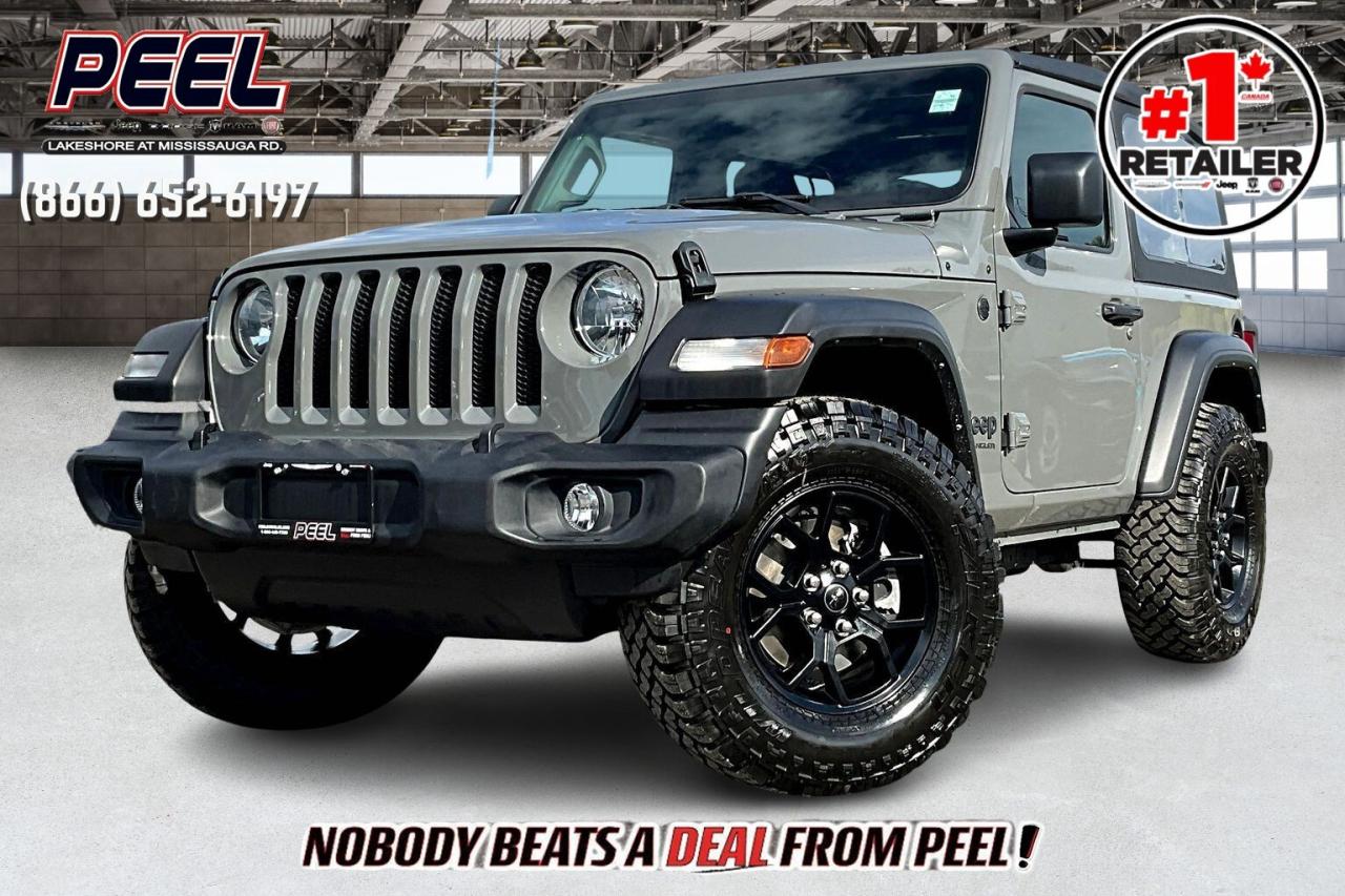 Used 2022 Jeep Wrangler Sport 2Dr | 6Spd Manual | Upgraded Wheels | 4X4 for sale in Mississauga, ON