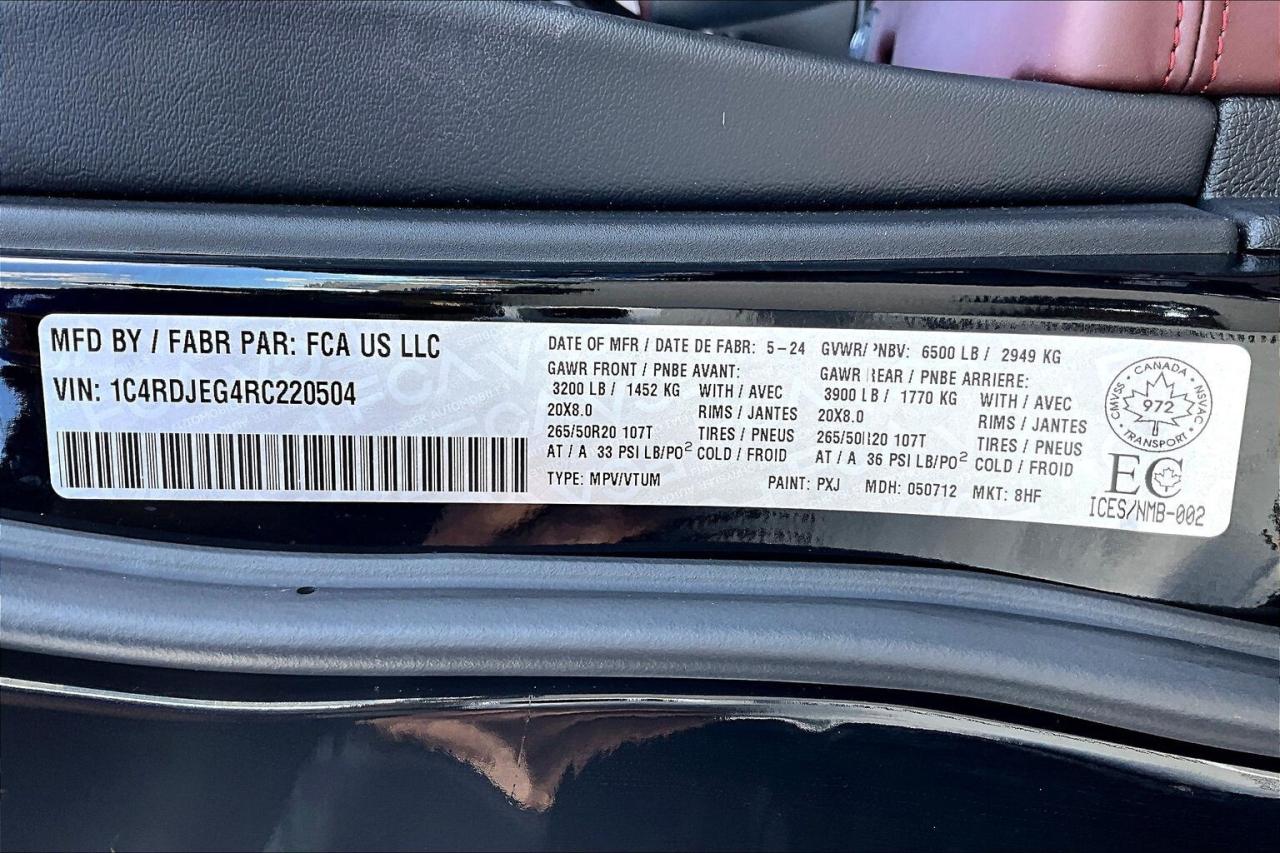 2024 Dodge Durango Citadel | Vented Leather | Sunroof | NAV | AWD Photo