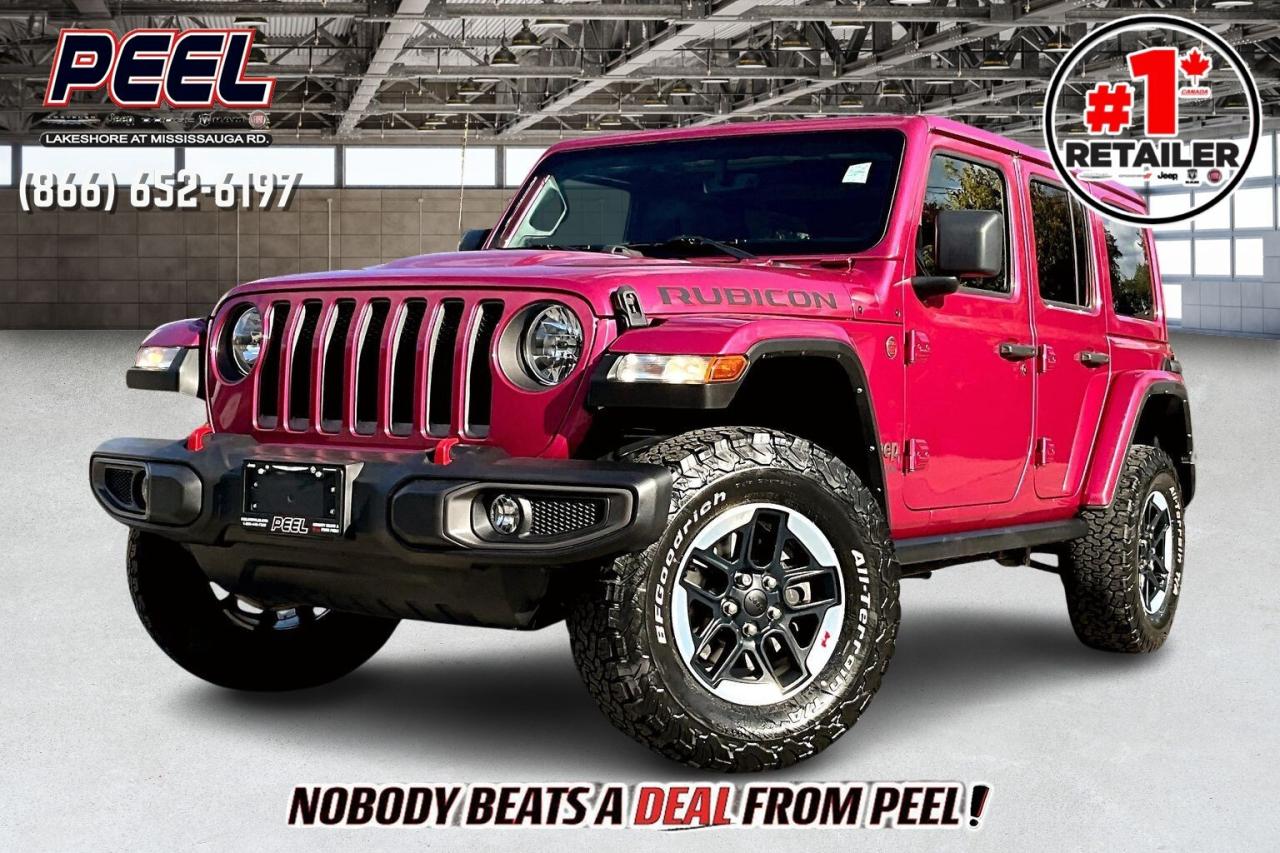 Used 2022 Jeep Wrangler Rubicon 4Dr | Tuscadero Pearl Pink | 4x4 for sale in Mississauga, ON