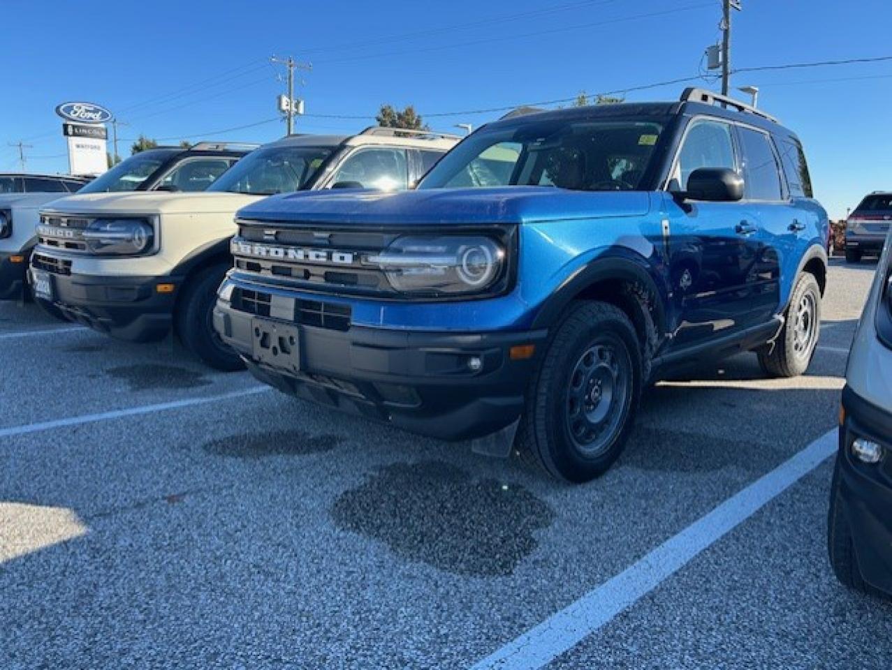 Used 2023 Ford Bronco Sport Outer Banks 4X4 for sale in Watford, ON