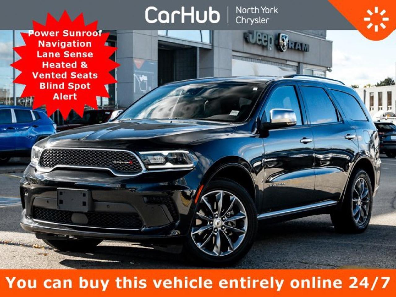 2024 Dodge Durango Citadel AWD Power Sunroof Navi Lane Sense Heated & Vented Seats Photo0