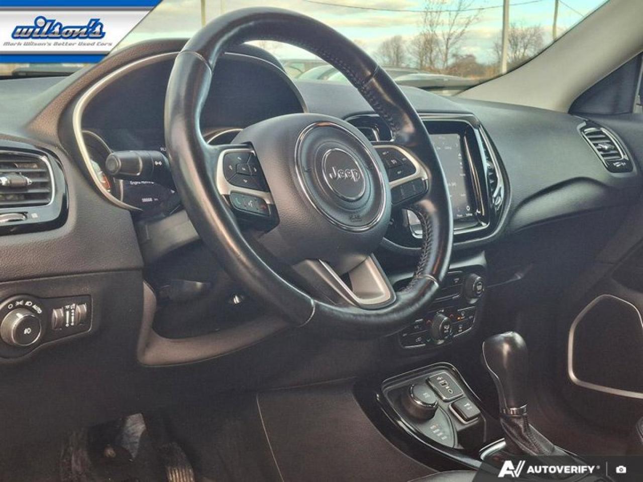 2021 Jeep Compass Altitude 4WD | Black Top | Leatherette | Navigation | Rear Camera | Carplay + Android Auto | Photo