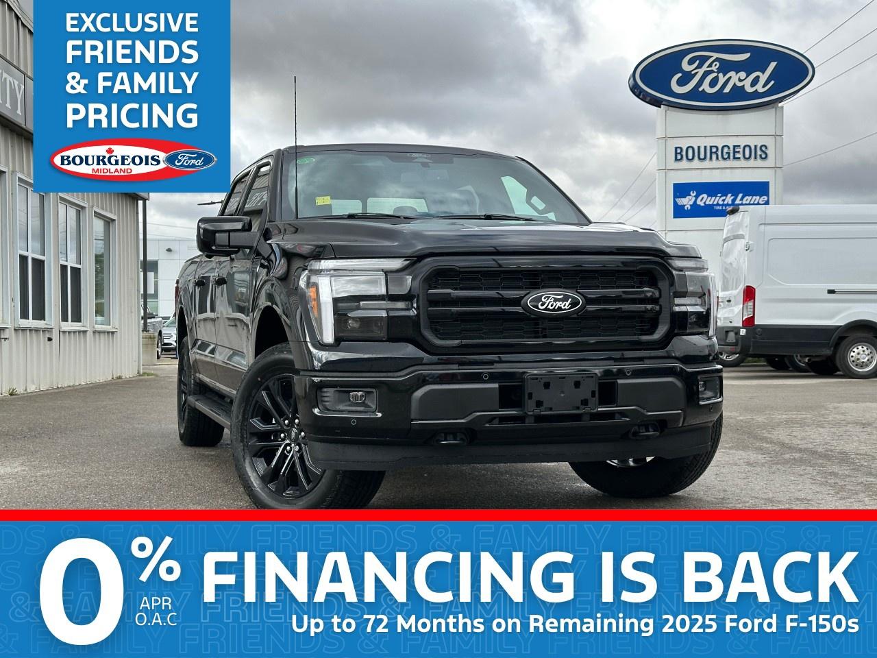 New 2025 Ford F-150 Lariat 4WD SuperCrew 5.5' Box for sale in Midland, ON