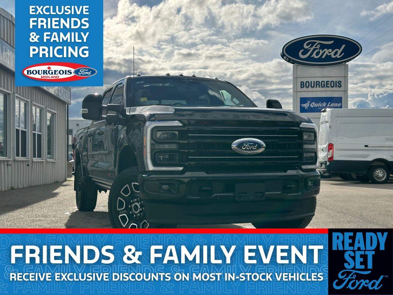 New 2026 Ford F-250 Super Duty SRW PLATINUM 4WD CREW CAB 6.75' BOX for sale in Midland, ON