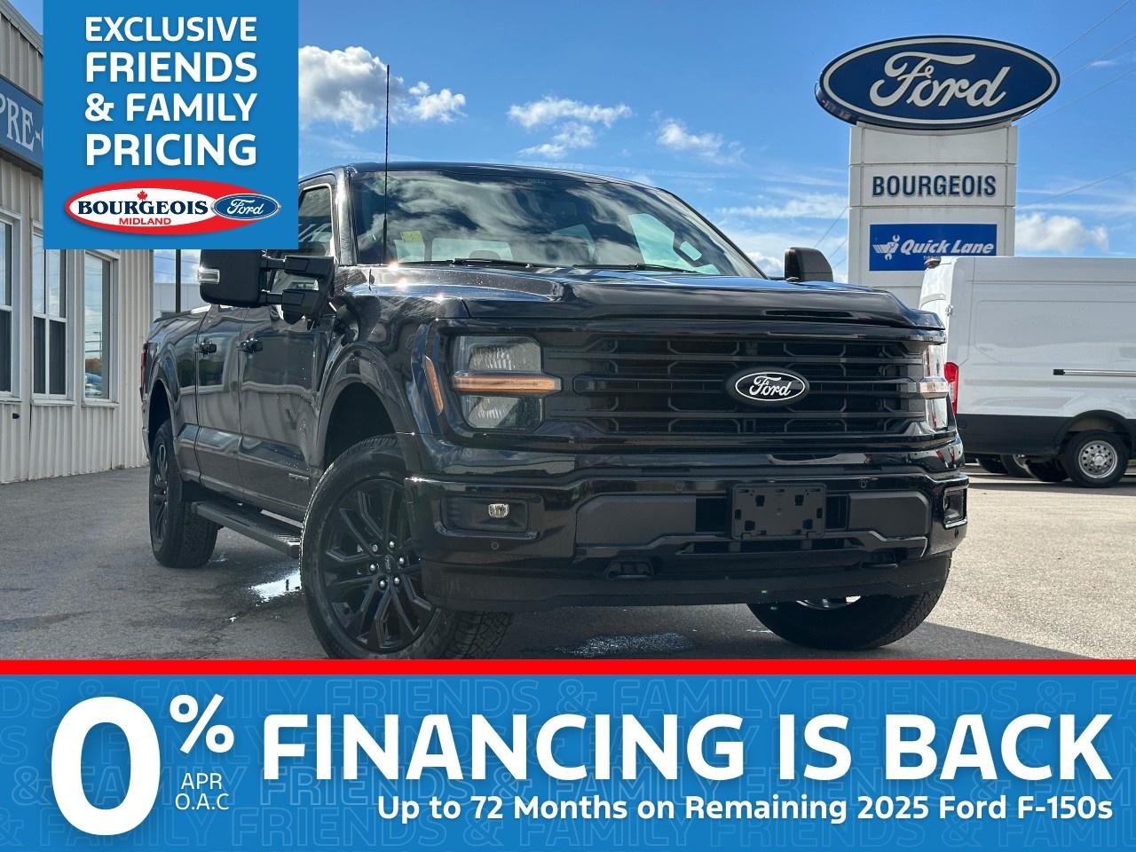 New 2025 Ford F-150 XLT 4WD SuperCrew 6.5' Box for sale in Midland, ON