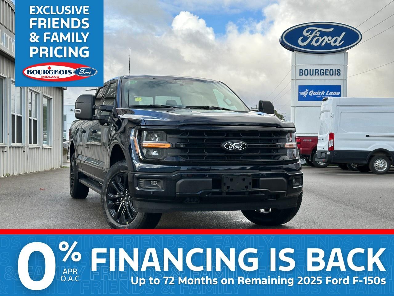 New 2025 Ford F-150 XLT 4WD SuperCrew 6.5' Box for sale in Midland, ON