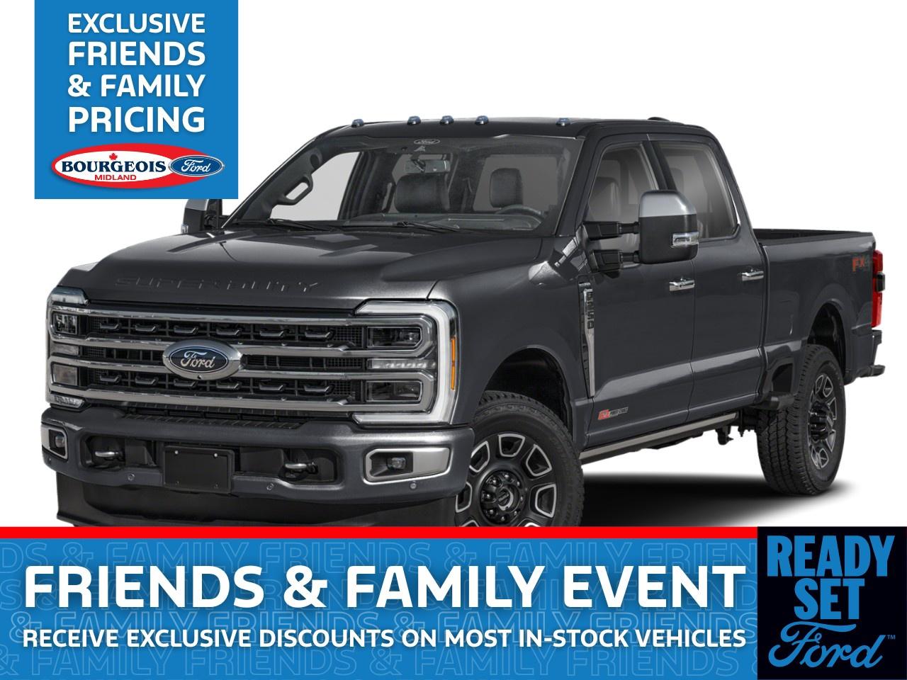 New 2026 Ford F-250 Super Duty SRW PLATINUM 4WD CREW CAB 6.75' BOX for sale in Midland, ON