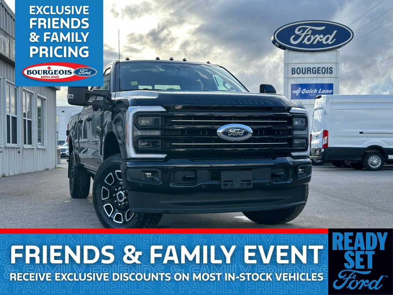 New 2026 Ford F-250 Super Duty SRW PLATINUM 4WD CREW CAB 6.75' BOX for sale in Midland, ON