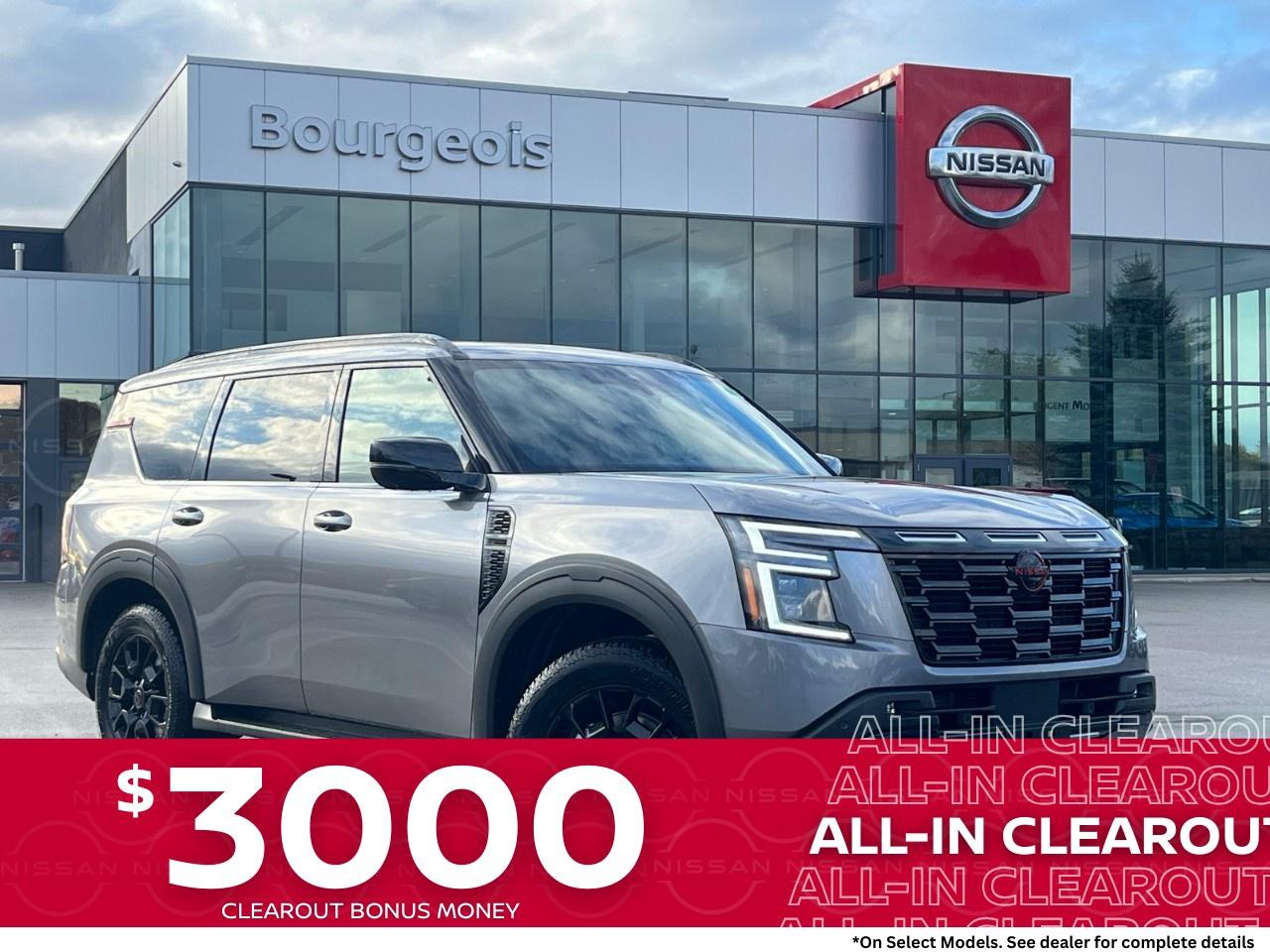 New 2026 Nissan Armada 4x4 PRO-4X for sale in Midland, ON