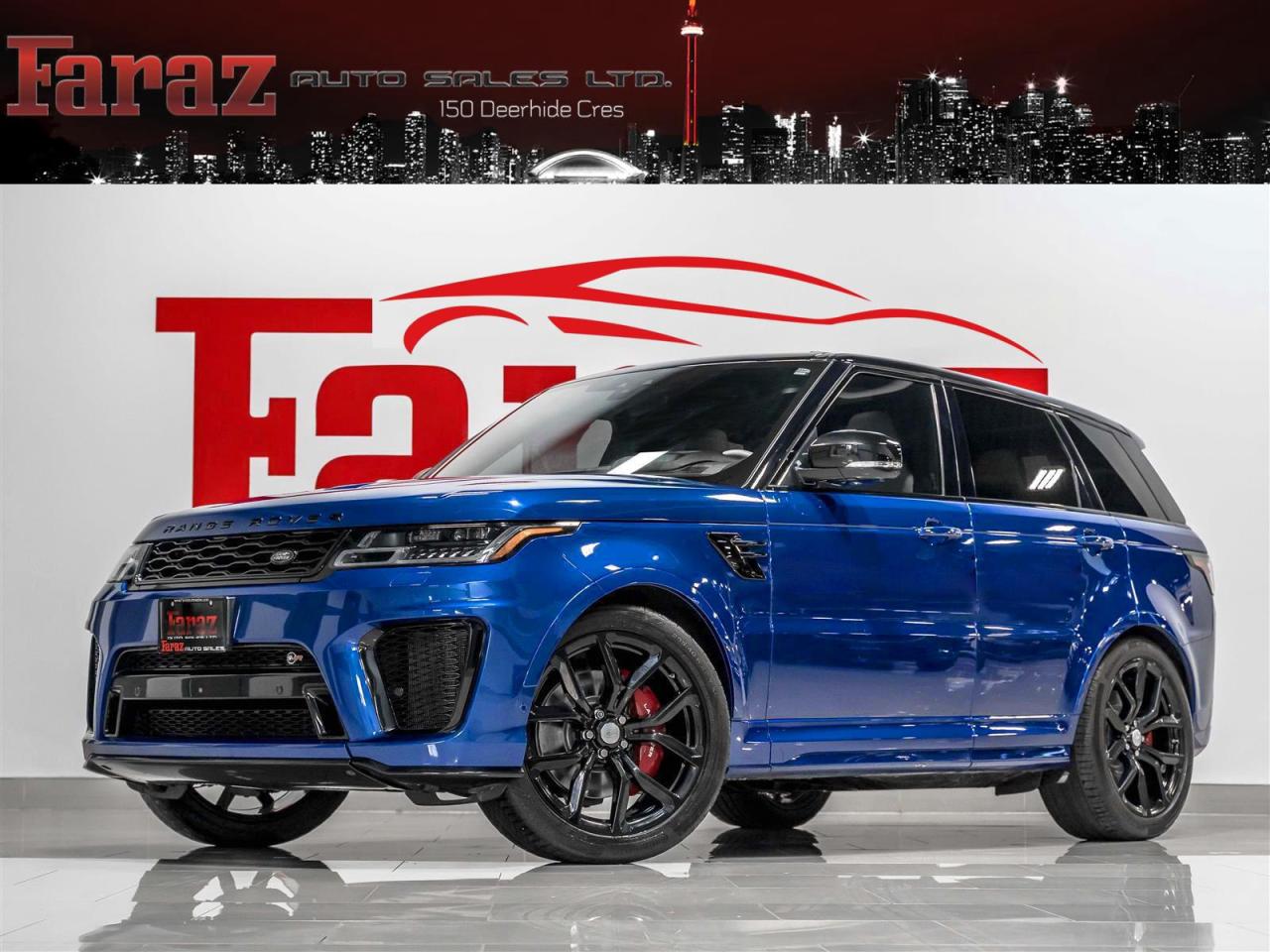 2018 Land Rover Range Rover Sport $499 BI WEEKLY $5000 DOWN |SVR|575HP|CARBON HOOD|360CAM|HEADS-UP|LOADED Photo0